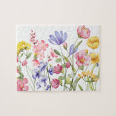 Hübsche Wildblumen Puzzle (Horizontal)