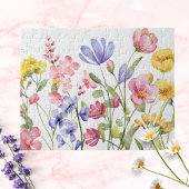 Hübsche Wildblumen Puzzle