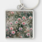 Hübsche Wildblumen Schlüsselanhänger (Vorne)