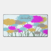 Hübsche Wildblumen Schreibtischunterlage (Vorderseite)