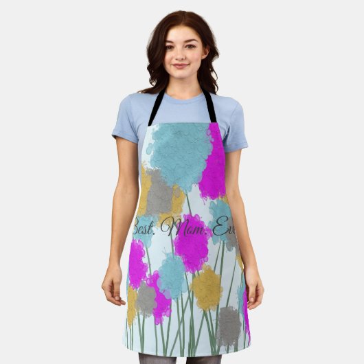 Hübsche Wildblumen Schürze (Getragen)