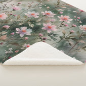 Hübsche Wildblumen Sherpadecke (3/4)
