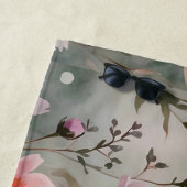 Hübsche Wildblumen Strandtuch (Beispiel)