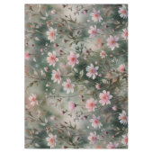 Hübsche Wildblumen Tischdecke (Vorderseite)