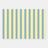 Hübsche Wildblumen Wrapping Paper Set 3 Geschenkpapier Set (Vorderseite 3)