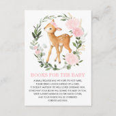 Hübsche Wildtierbücher für die Kinderbibliothek Begleitkarte (Vorderseite)