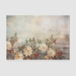 Hübsche Winter-Blume und Berliner Weihnachten Seidenpapier