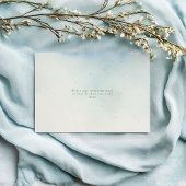 Hübsche Winterkiefern Save the Date