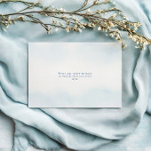 Hübsche Winterkiefernbäume Hochzeit speichern das  Save The Date