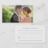 Hübsche Wirbel Erinnerung Terminkarte (Vorne/Hinten)