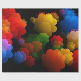 Hübsche Wolken Geschenkpapier