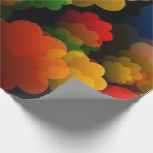 Hübsche Wolken Geschenkpapier (Ecke)