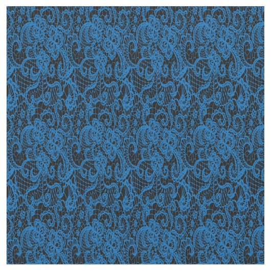 Hübsche zarte blaue Spitze Stoff (Nahaufnahme)