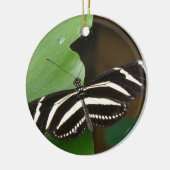 Hübsche Zebra Langwing Butterfly Ornament (Links)