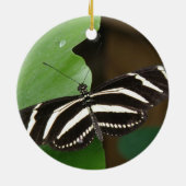 Hübsche Zebra Langwing Butterfly Ornament (Hinten)