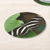 Hübsche Zebra Longwing Butterfly Paper Untersetzer (Angewinkelt)