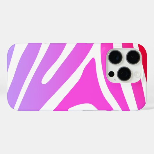 Hübsche Zebra Print Case-Mate iPhone Hülle (Rückseite (Horizontal))