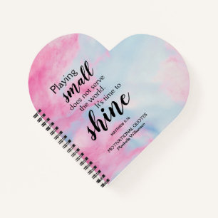 Hübsche ZEIT ZU SCHEIDEN Notizblock