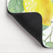Hübsche Zitronen Mousepad (Ecke)