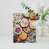 Hübsche Zuckerrüben Postkarte (Stehend Vorderseite)