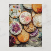 Hübsche Zuckerrüben Postkarte (Vorderseite)