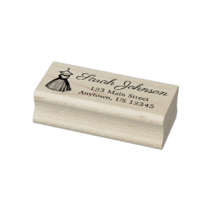 Hübscher 50er Vintag Prom Kleid Fashionista Adress Gummistempel