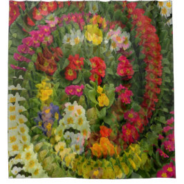 Hübscher Abend Primroses.... Duschvorhang