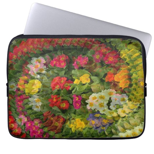 Hübscher Abend Primroses.... Laptopschutzhülle (Vorderseite)