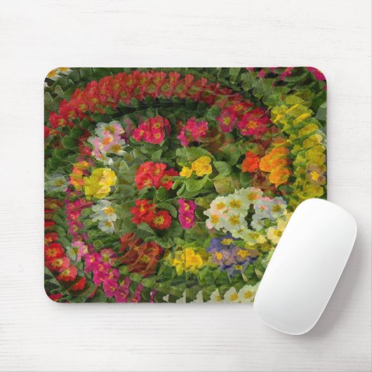 Hübscher Abend Primroses.... Mousepad (Mit Mouse)