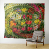 Hübscher Abend Primroses.... Wandteppich (Beispiel (Horizontal))