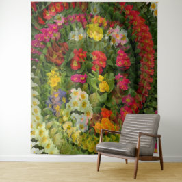 Hübscher Abend Primroses.... Wandteppich