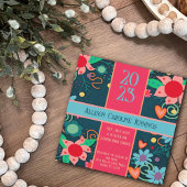 Hübscher Abschluss für die Blumeninspirierfähigkei Einladung