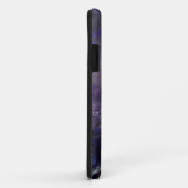 Hübscher abstrakter lila Ohrschnecken-Zerfall Case-Mate iPhone Hülle (Hinten/Rechts)