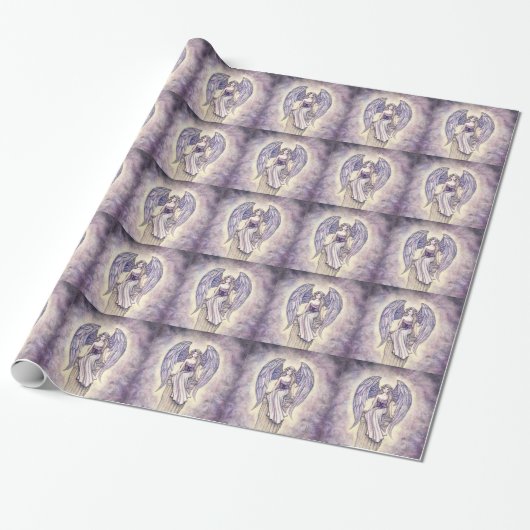Hübscher Angel Gift Wrap von Molly Harrison Geschenkpapier (Ungerollt)