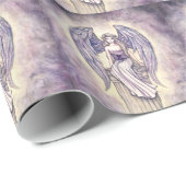 Hübscher Angel Gift Wrap von Molly Harrison Geschenkpapier (Rolleneckpunkt)