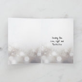 Hübscher Angel | Gott wacht über dich Karte (Innenseite)