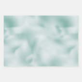 Hübscher Aqua Mint Glitzy Glitzer Geschenkpapier Set (Vorderseite 2)