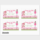 Hübscher Aufkleber für das Quilting von Business (Blatt)