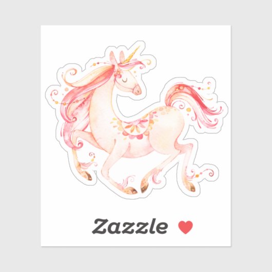 Hübscher Aufkleber mit Wasserfarbe (Blatt)