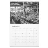 Hübscher B&W Foto-Kalender - Kelly-Wein Kalender (Jan 2027)