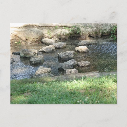 Hübscher Bach Postkarte (Vorderseite)