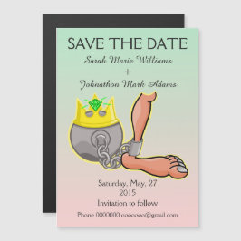 Hübscher Ball Save the Date Magneteinladung