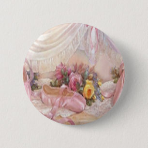 Hübscher Ballerina-Knopf Button