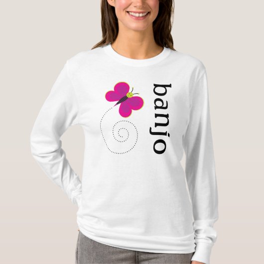 Hübscher Banjo-Liebhaber-T - Shirt (Vorderseite)