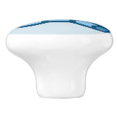 Hübscher Bärenjunge Keramikknauf (Seitenansicht)