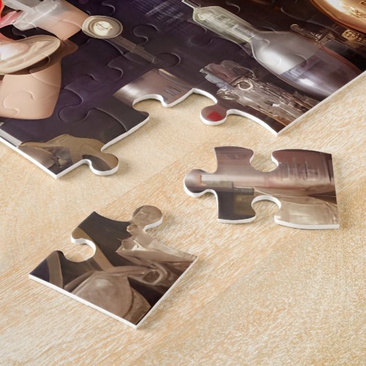 Hübscher Barkeeper Puzzle (Seite)