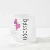 Hübscher Bassoon Mattglastasse (Vorderseite Links)