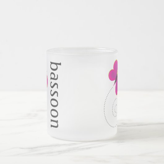 Hübscher Bassoon Mattglastasse (Mittel)