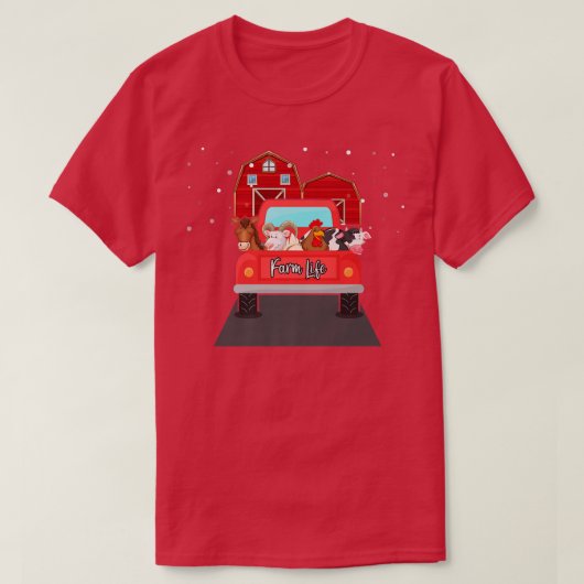 Hübscher Bauer T-Shirt (Design vorne)
