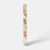 Hübscher Bauernhof Rustikale Monogramm Rosen Samsung Galaxy Hülle (Linke Seite)